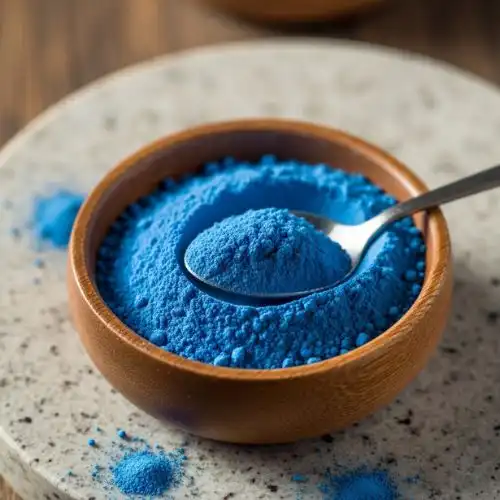 How does phycocyanin improve skin barrier function?